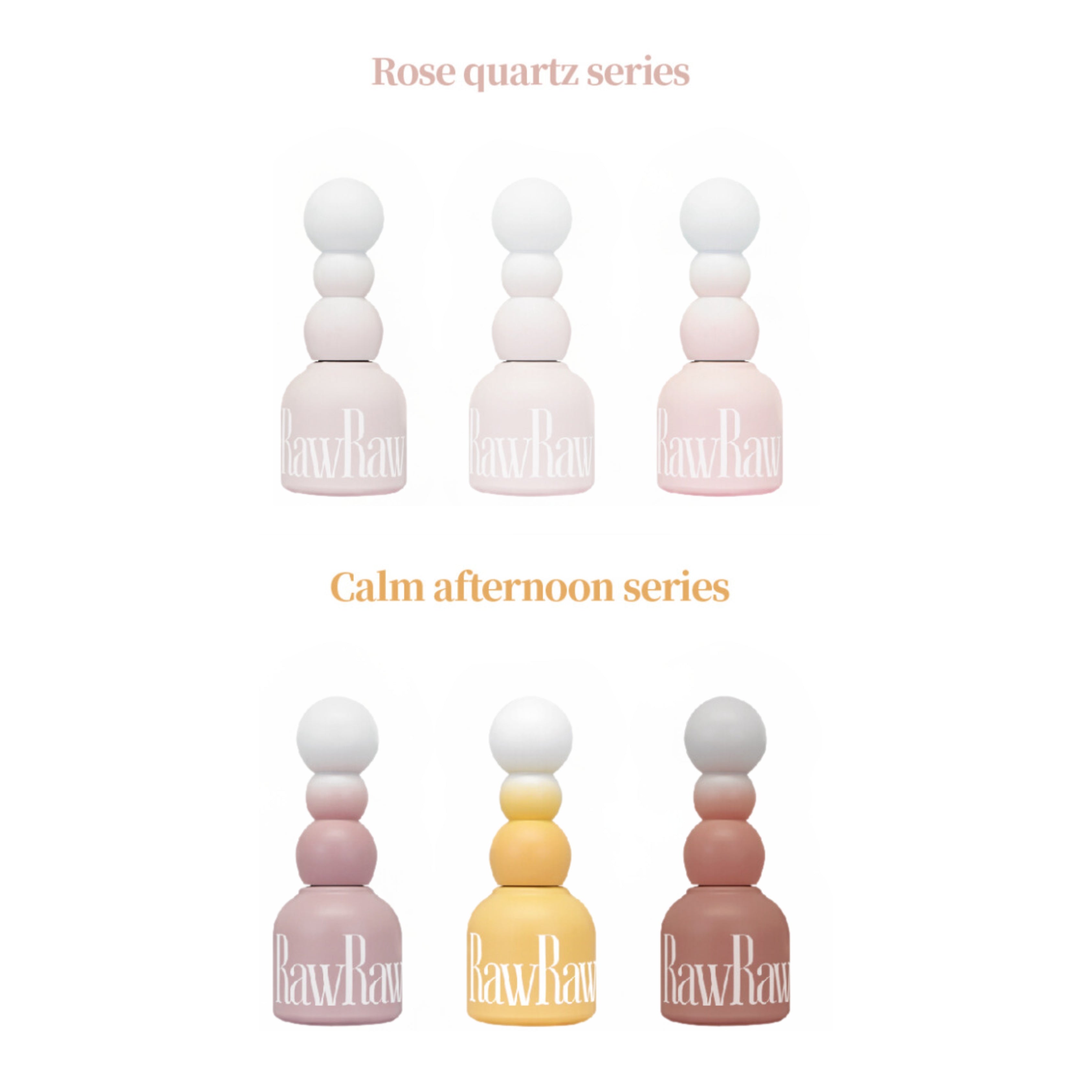 RawRaw Rose Quartz + Calm Afternoon Bundle